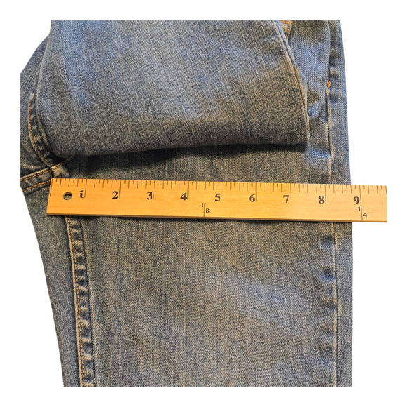 A.P.C. Jeans Moulant Womens Size 24 Blue Skinny Low-Rise Classic Casual Everyday - Picture 11 of 13